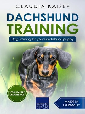 cover image of Dog Training for Your Dachshund Puppy: Dachshund Training, #1